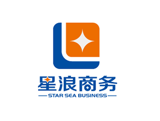 广西星浪商务服务有限公司logo设计