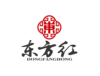 秦晓东的东方红logo设计