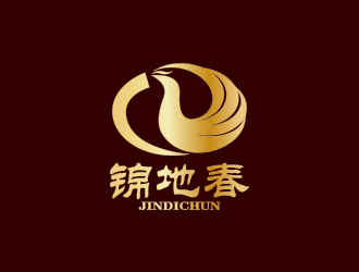 锦地春logo设计