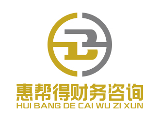向正军的海南惠帮得财务咨询有限公司logo设计