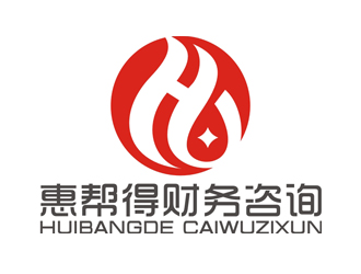 赵鹏的海南惠帮得财务咨询有限公司logo设计