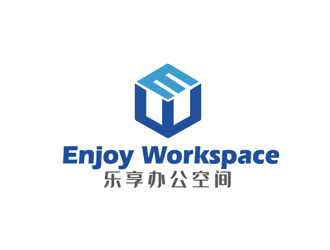 秦晓东的Enjoy Workspace                     乐 享 办 公 空 间 logo设计