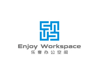周金进的Enjoy Workspace                     乐 享 办 公 空 间 logo设计