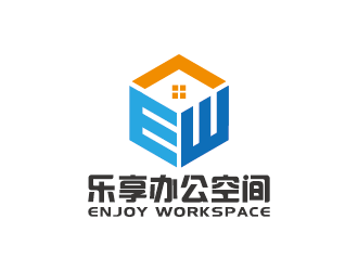 王涛的Enjoy Workspace                     乐 享 办 公 空 间 logo设计
