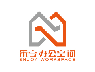 向正军的Enjoy Workspace                     乐 享 办 公 空 间 logo设计