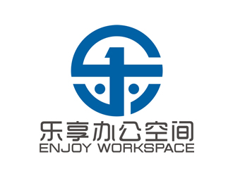 赵鹏的Enjoy Workspace                     乐 享 办 公 空 间 logo设计