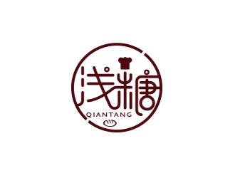 朱红娟的浅糖烘焙学校logo设计logo设计