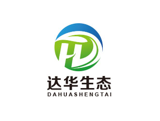 朱红娟的达华生态logo设计
