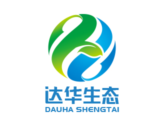 黄安悦的达华生态logo设计