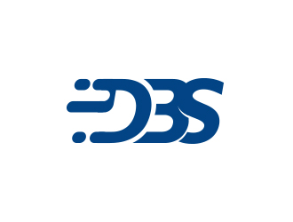 黄安悦的DBS英文字母logo设计