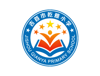 叶美宝的小学校徽logo设计logo设计