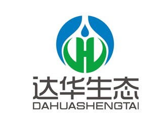 赵鹏的达华生态logo设计