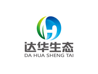 周金进的达华生态logo设计