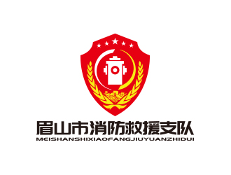 孙金泽的眉山市消防救援支队logo设计