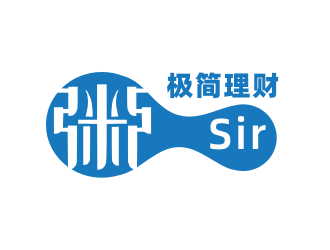 姜彦海的粥Sir极简理财标志设计logo设计