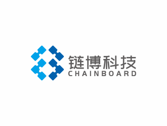 何嘉健的链博科技公司logologo设计
