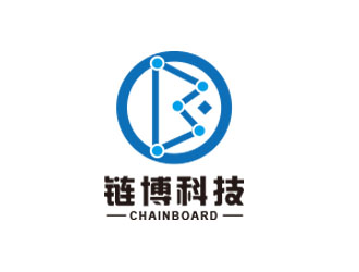 朱红娟的链博科技公司logologo设计