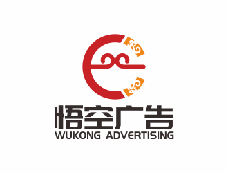 何嘉健的悟空广告logo设计