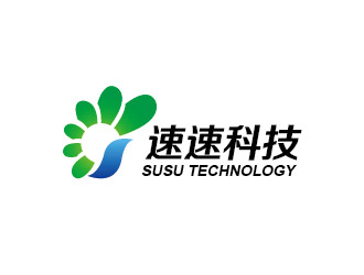 李贺的速速科技logo设计