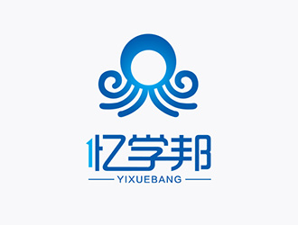 吴晓伟的忆学邦logo设计