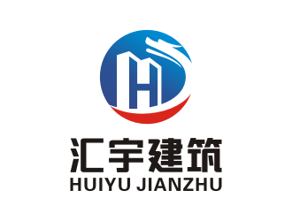汇宇建筑logo设计