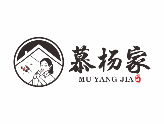 慕杨家logo设计