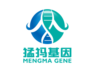 黄安悦的青海猛犸基因科技有限公司logo设计