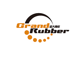 秦晓东的Grand Rubber  山东盛大橡胶有限公司  shandong grand rubber lilogo设计