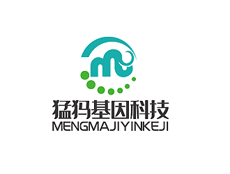 秦晓东的青海猛犸基因科技有限公司logo设计