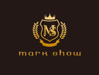 朱红娟的泉州市唛克秀文化娱乐有限公司  MARK SHOWlogo设计