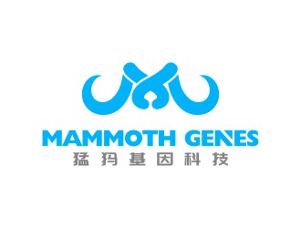 陈国伟的青海猛犸基因科技有限公司logo设计
