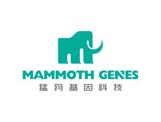 陈国伟的青海猛犸基因科技有限公司logo设计