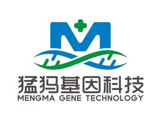 赵鹏的青海猛犸基因科技有限公司logo设计