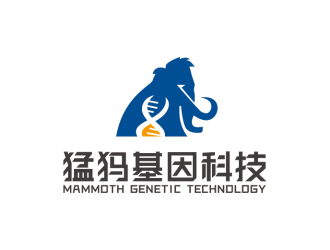 安冬的青海猛犸基因科技有限公司logo设计