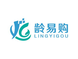 叶美宝的龄易购logo设计