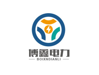 朱红娟的内蒙古博鑫电力工程有限公司logo设计