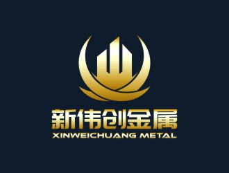 陈国伟的新伟创金属logo设计