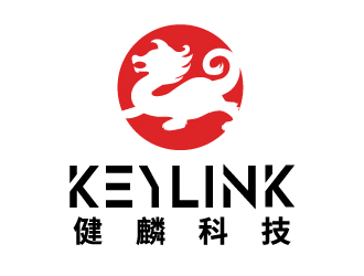 张俊的健麟科技logo设计