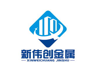 王涛的新伟创金属logo设计