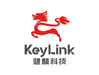 梁俊的健麟科技logo设计