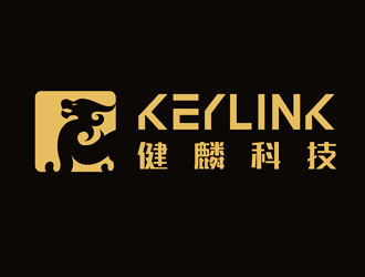 健麟科技logo设计