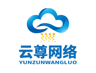 张俊的福州云尊网络系统工程有限公司logo设计