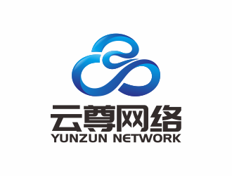 何嘉健的福州云尊网络系统工程有限公司logo设计