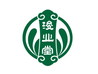 李杰的浚业堂中医logo设计logo设计