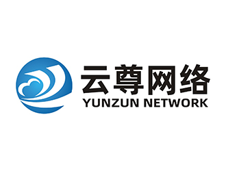 周都响的福州云尊网络系统工程有限公司logo设计