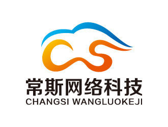 叶美宝的常斯网络科技logo设计