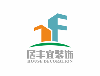 陈波的贵州居丰宜装饰有限公司logo设计