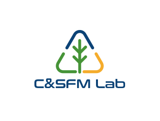 高明奇的Carbon & SFM Lab 或者 C&SFM Lab logo设计