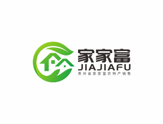 何嘉健的贵州省家家富农特产销售有限公司logo设计