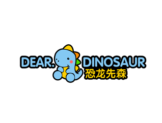 秦晓东的恐龙先森logo设计
